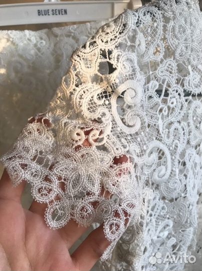 Шикарное Вечернее Платье белое Комплект верх низ