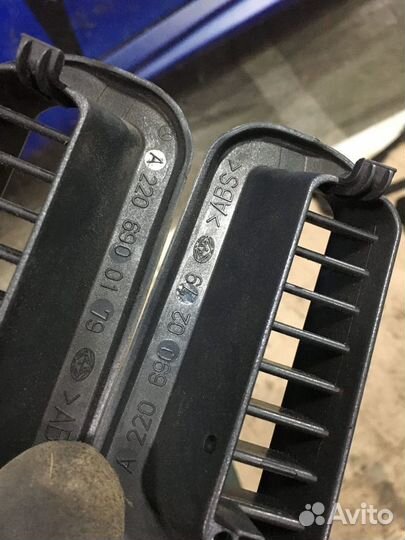 Воздуховоды пластик салона комплект Mercedes W220