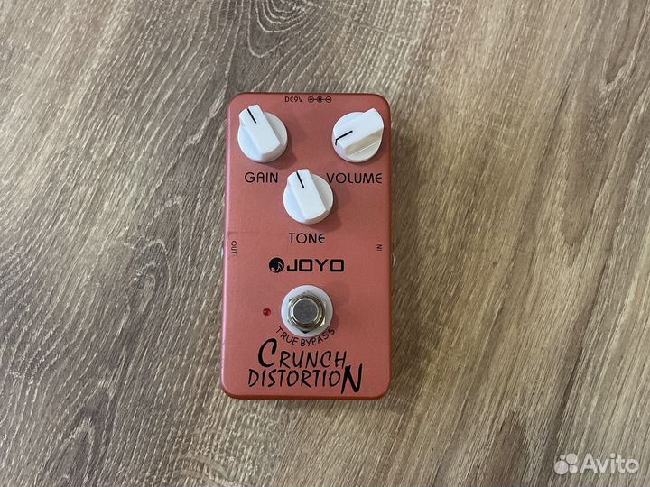 Гитарные педали joyo crunch distrortion