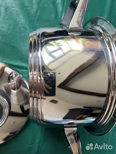 Zepter кастрюля новая 4,5 л; 2 л; 2лб/уотвремени