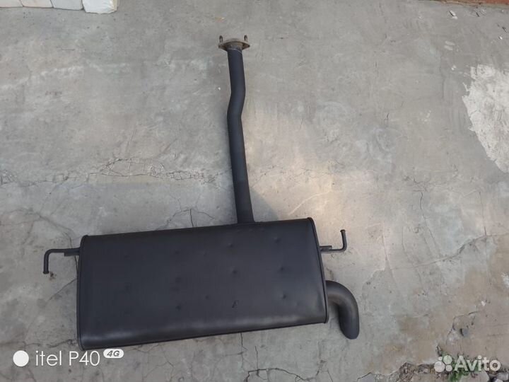 Глушитель на hyundai tucson lx20