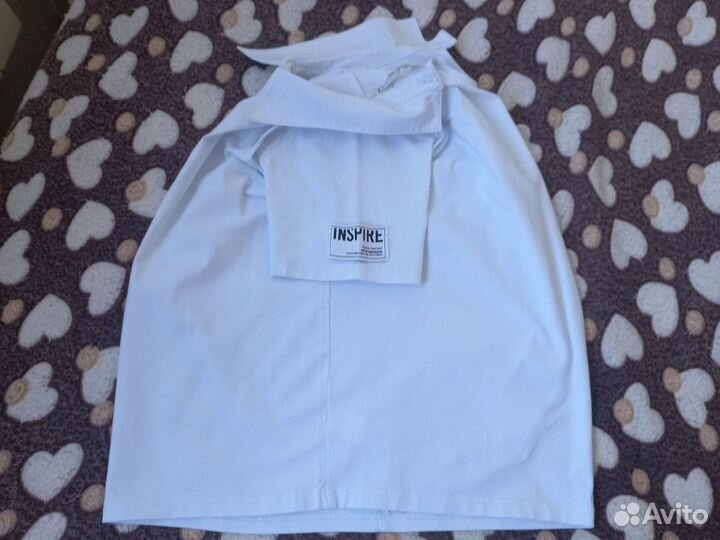 Блузка белая школьная 170