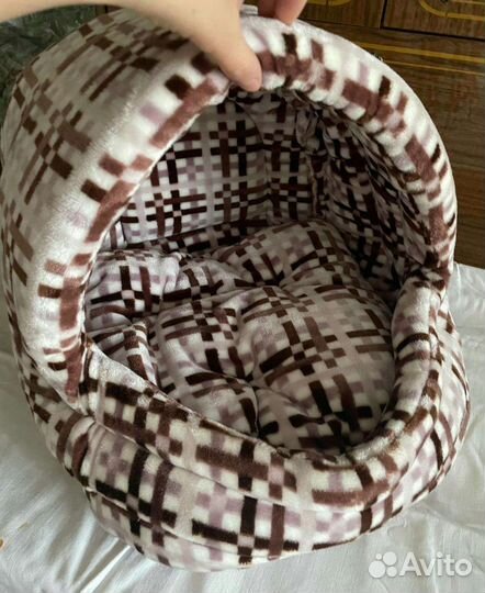 Лежанка для кота кошки Новая