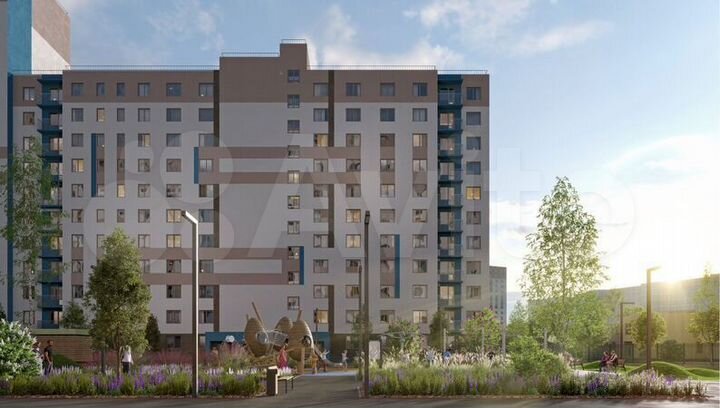 1-к. квартира, 34,4 м², 3/16 эт.