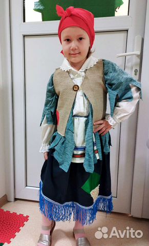 Костюм Баба Яга рост 116-128см