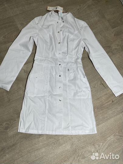 Халат белый медицина elite 44 размер