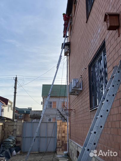 Высотные работы, Услуги промышленных альпинистов