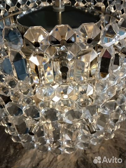 Стильная потолочная люстра из СССР