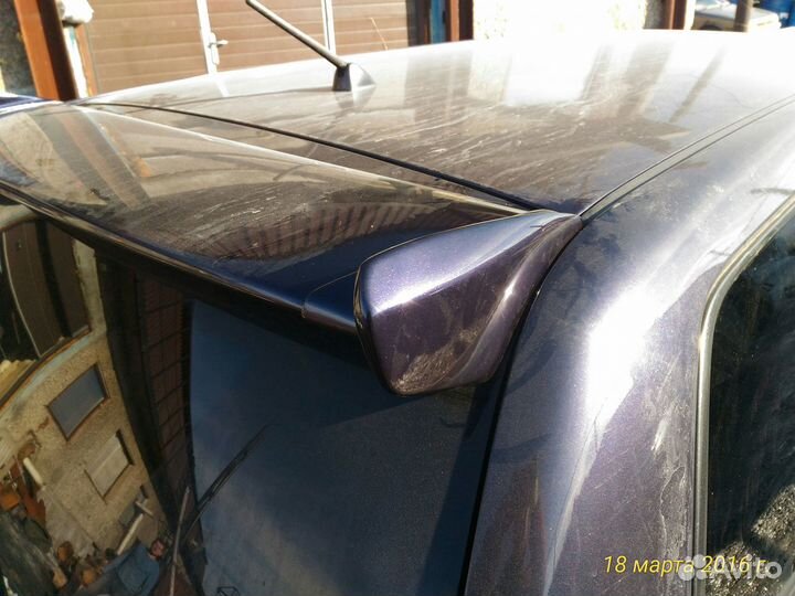 Toyota Fielder Накладки на спойлер (уши) c-one