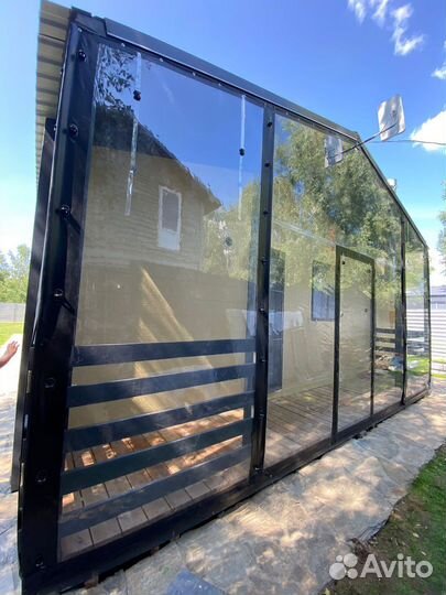 Мягкие окна из пленки пвх арт650