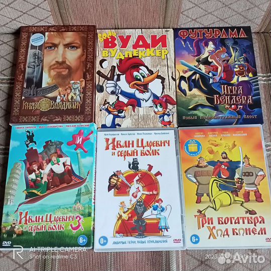 Мультфильмы на dvd и Blu-ray
