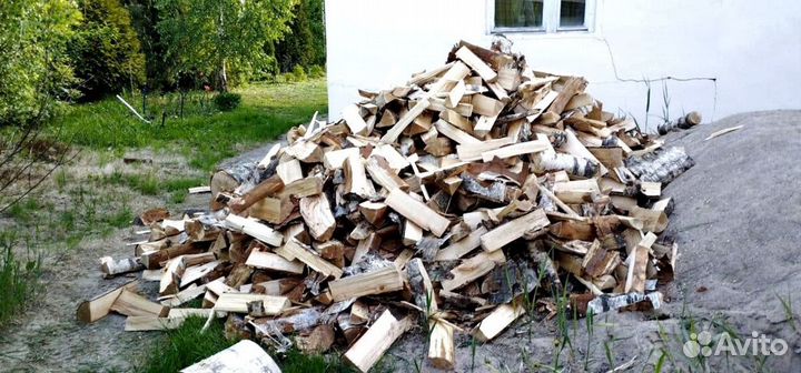 Дрова качественные от 1 куба любых древесных пород