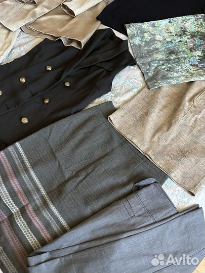 Пакет брендовой одежды на девушку