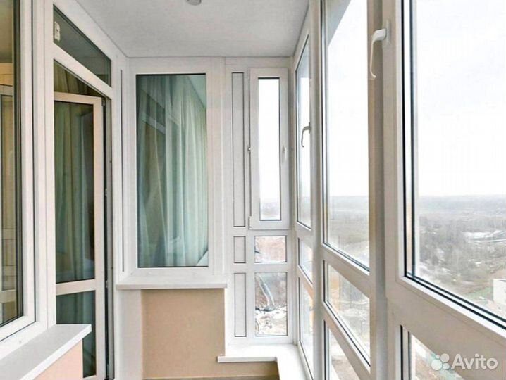 Остекление балконов и лоджий