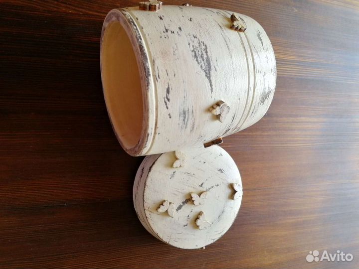 Бочонок деревянный