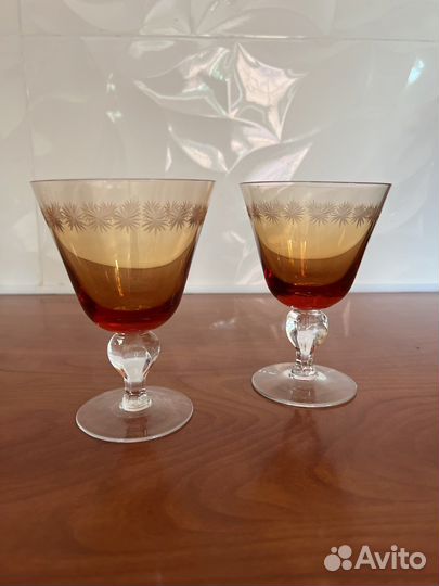 Стаканы бокалы кувшин стекло хрусталь разное