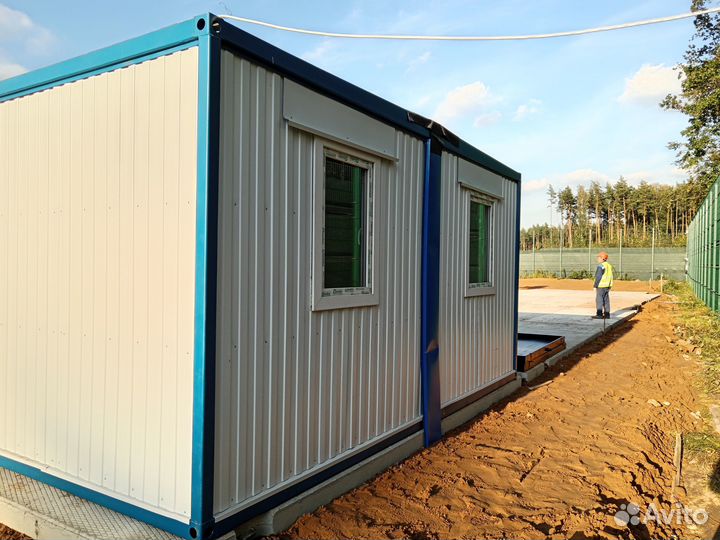 Аренда модульных офисов из бк, штаб строительства