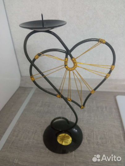 Подсвечник металлический