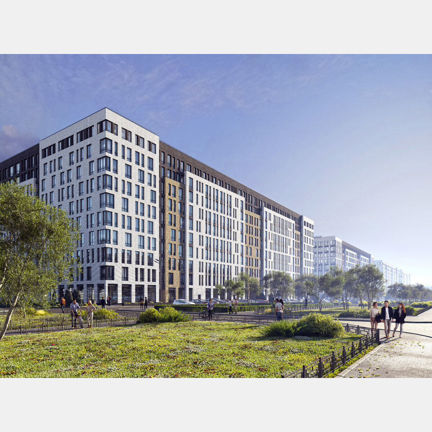 2-к. квартира, 66,6 м², 6/10 эт.