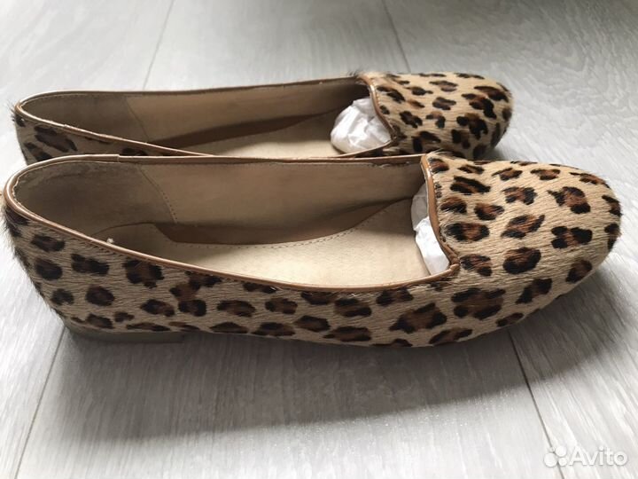 Балетки натуральная кожа