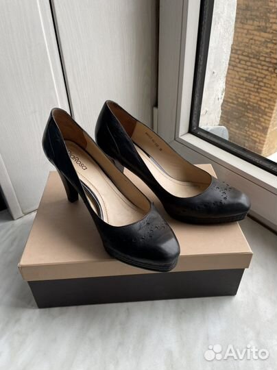 Туфли натуральная кожа эконика 38 размер