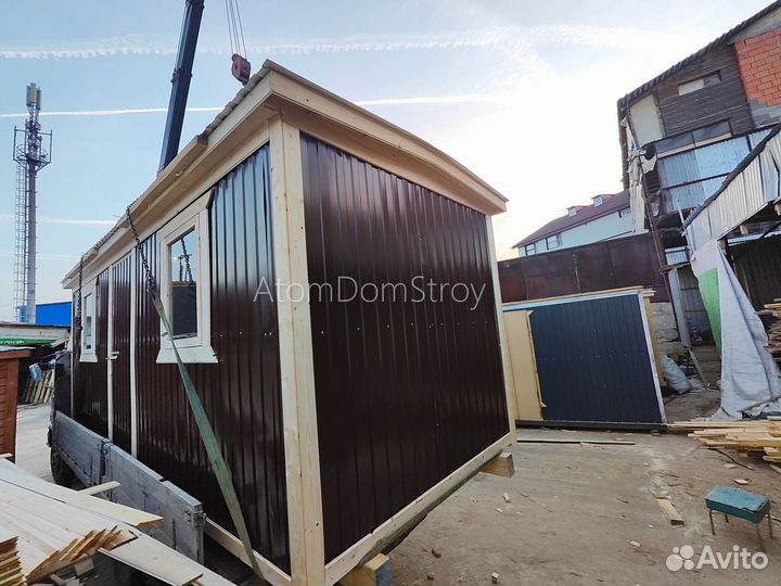 Вагончик с надежной крышей