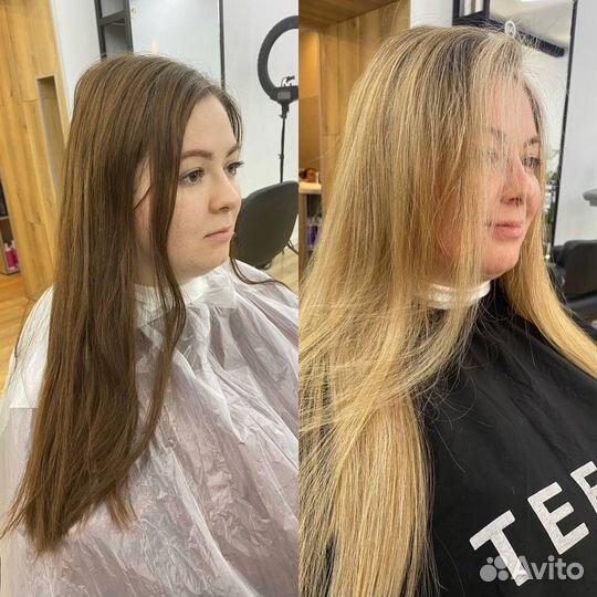 Выход из черного, темного, сложное окрашивание