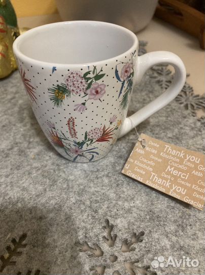 Кружка каменная керамика