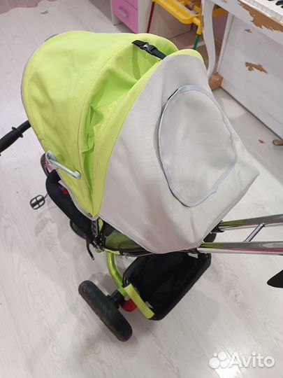 Детский велосипед с ручкой бу