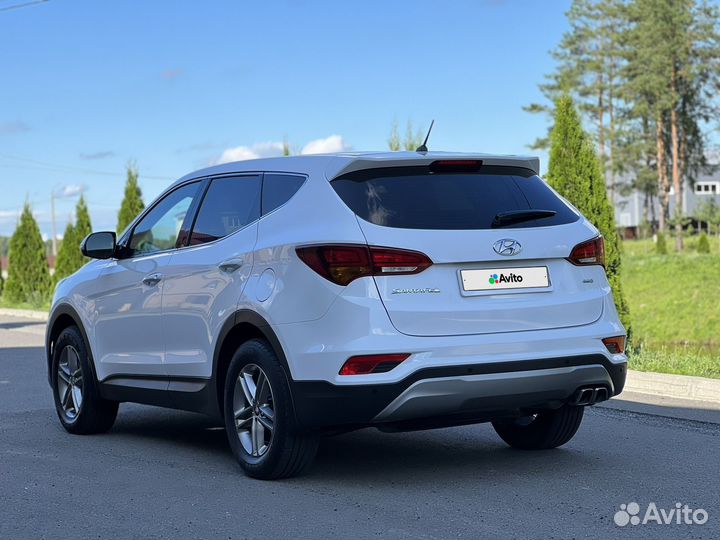 Hyundai Santa Fe 2.4 AT, 2017, 180 600 км