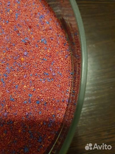 Большая интерьерная свеча насыпной воск