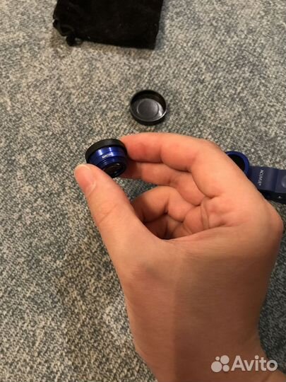 Монопод и Объективы макро и фишай для смартфона