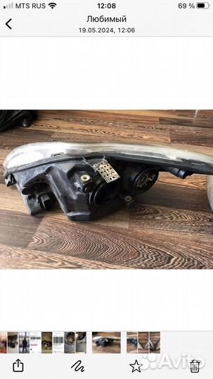 Фары ford focus 2