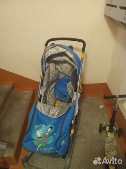Детские санки коляска ника