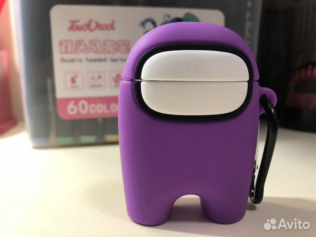 Чехол для наушников airpods 1/2