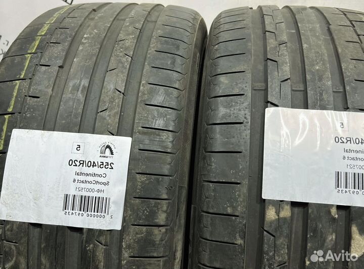 Continental SportContact 6 255/40 R20 94Y