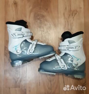 Горнолыжные ботинки Salomon T2 детск.(стопа 19 см)