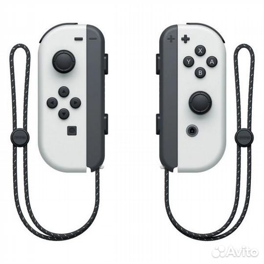 Nintendo Switch oled 64 гб, белый