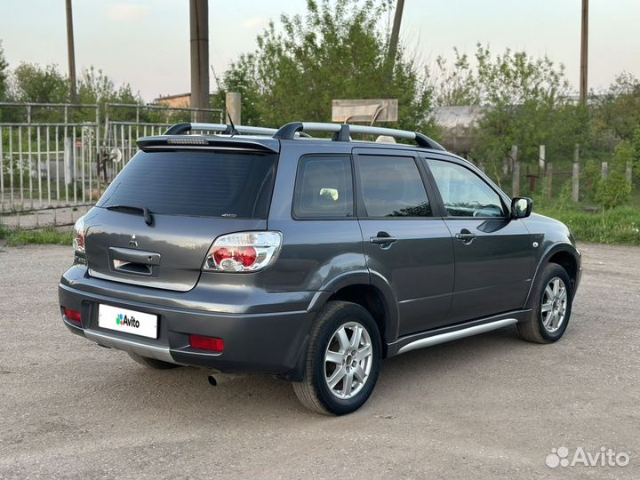 Mitsubishi Outlander 2.4 AT, 2007, 256 000 км