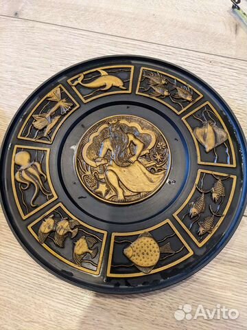 Тарелка панно декоративная СССР