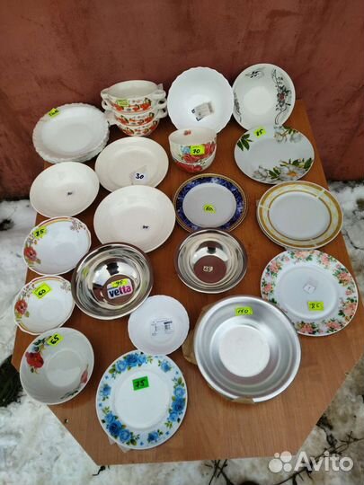 Тарелки поштучно