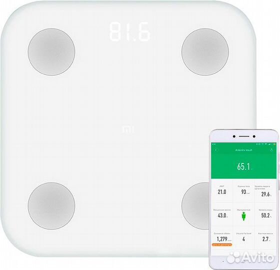 Напольные весы Xiaomi Mi Body Composition Scale 2