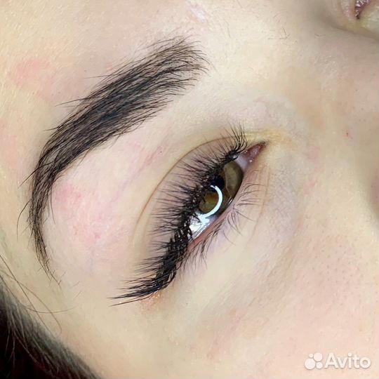 Наращивание ресниц на дому