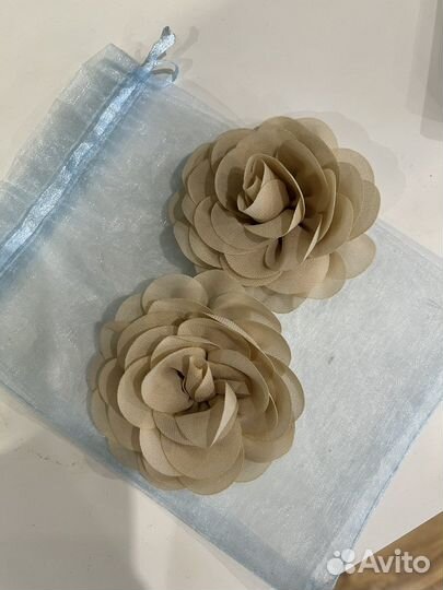 Заколки цветочки клик клак