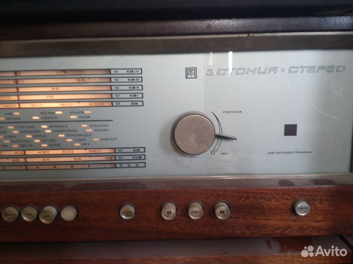 Ламповая радиола эстония стерео