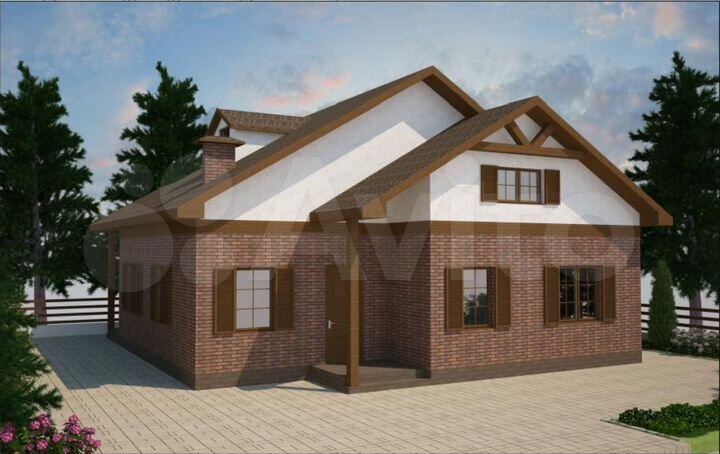 Дом 187 м² на участке 6 сот.