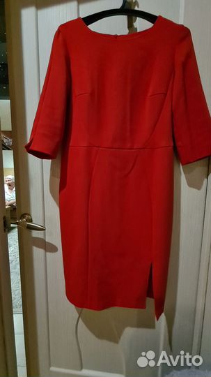 Платье трикотажное женское теплое