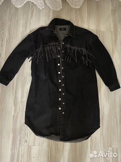 Рубашка джинсовая