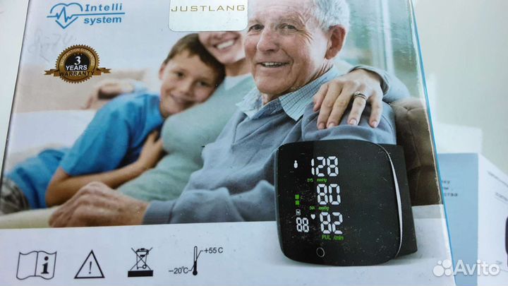 Тонометр. Рус голос. Аккумулятор. Tipe-c. Нов