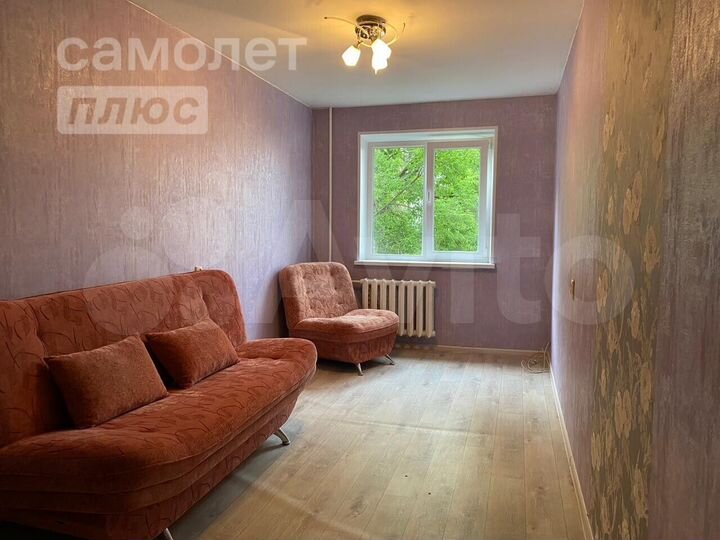 3-к. квартира, 58 м², 2/5 эт.